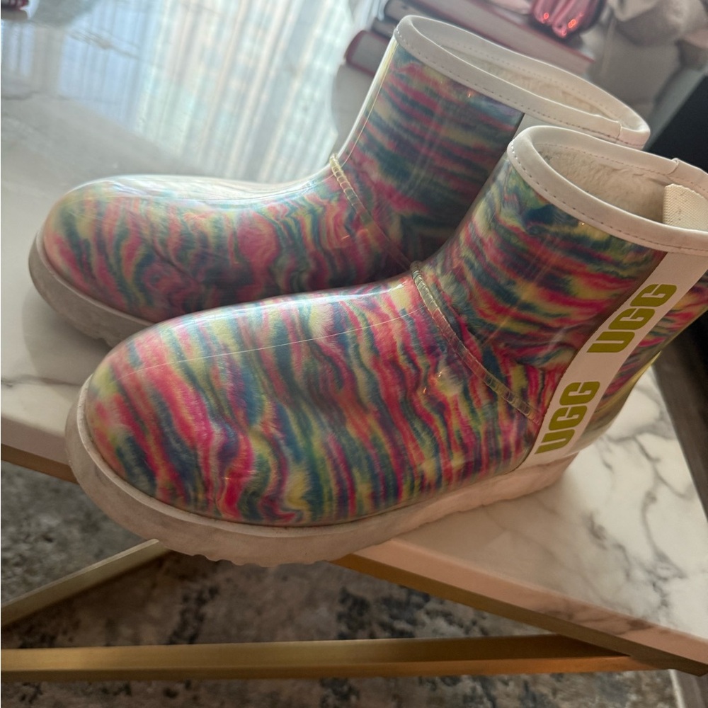 UGG Rainbow Pattern Boots